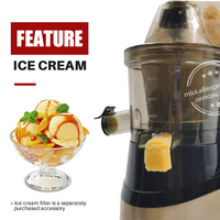 MIUI-Wyciskarka wolnoobrotowa 7-stopniowy spiralny ekstraktor do tłoczenia na zimno Opatentowana technologia bezfiltrowa Łatwa w czyszczeniu maszyna do soków owocowych i warzywnych dużego kalibru Silnik PRO 4-kolor 6